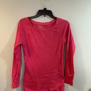 3 for $25! Old Navy Pink Waffle Knit Shirt size medium Y2K